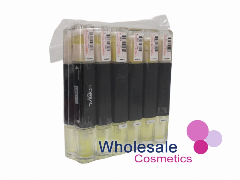 12 x L'Oreal Infallible Duo Nail Polish - 040 MARSHMALLOW POWER